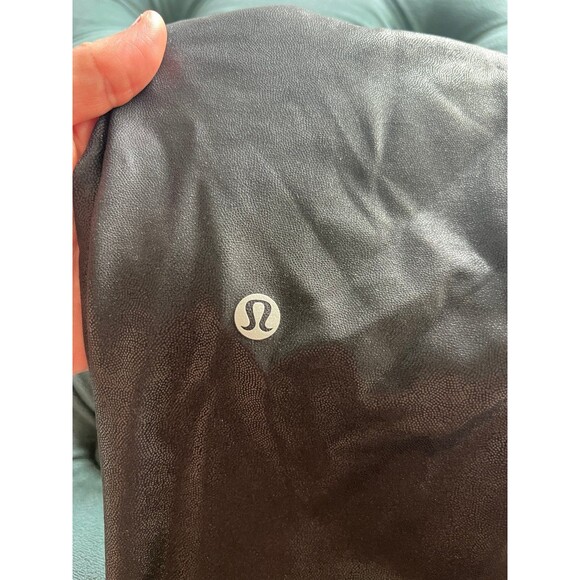 Lululemon Wunder Train HR Tight 28"*Foil Radiate Foil Print Black size 6 - Picture 7 of 8